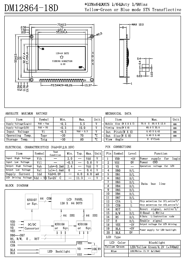 DM12864-18D