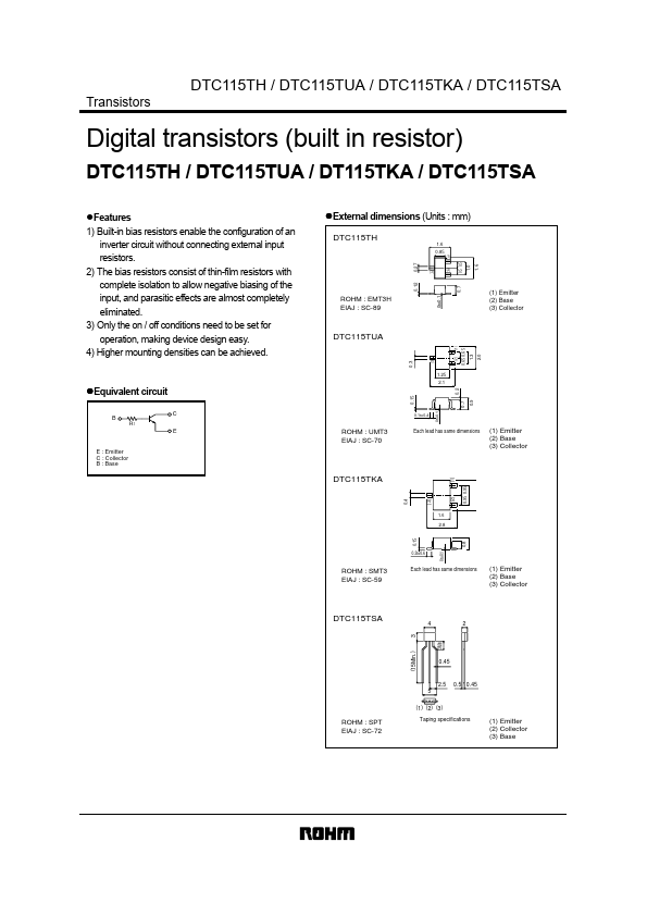 DTC115TSA