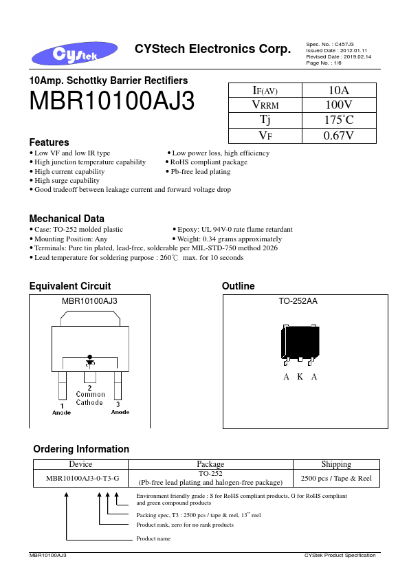 MBR10100AJ3