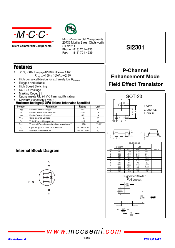 SI2301