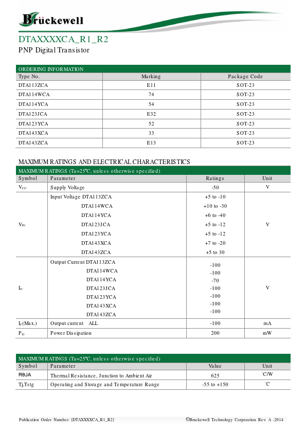 DTA114WCA