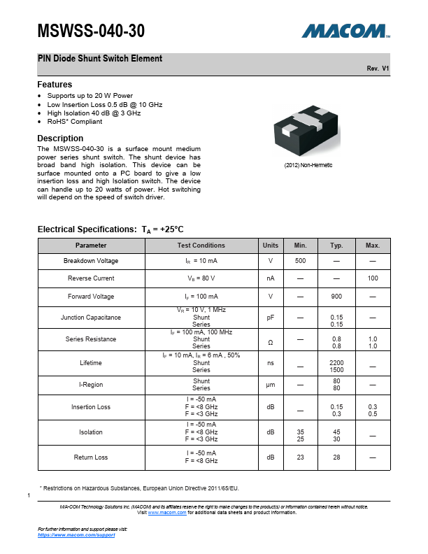 MSWSS-040-30