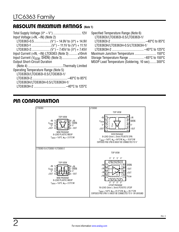 LTC6363