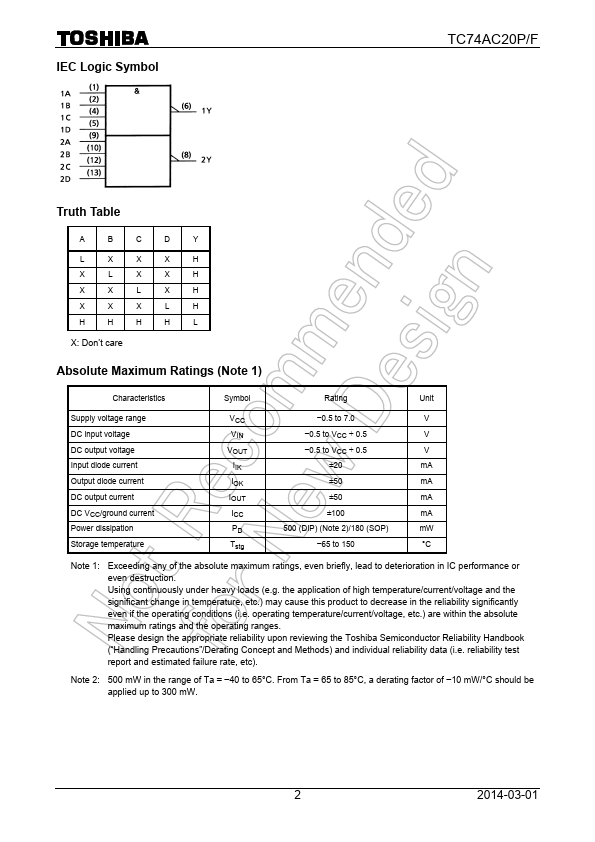 TC74AC20FN