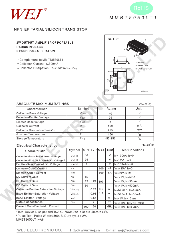 MMBT8050LT1