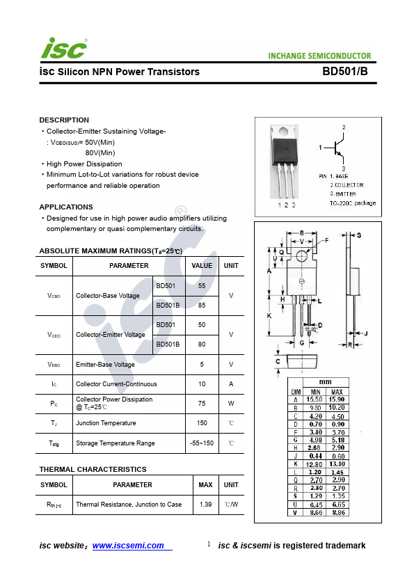 BD501B