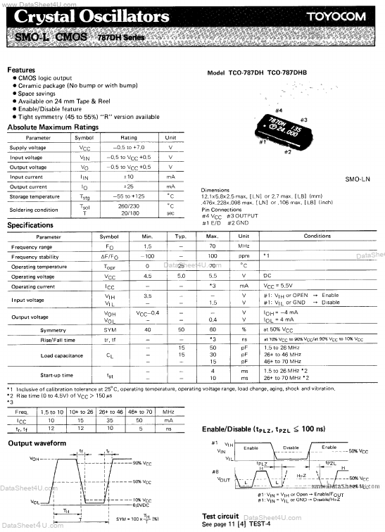 TCO-787DHB