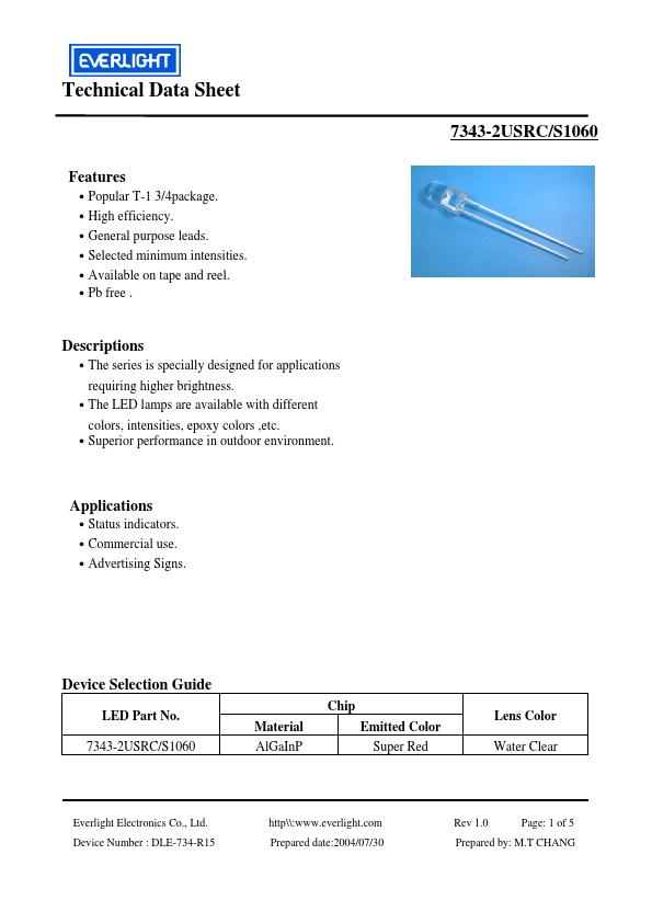 DLE-734-R15