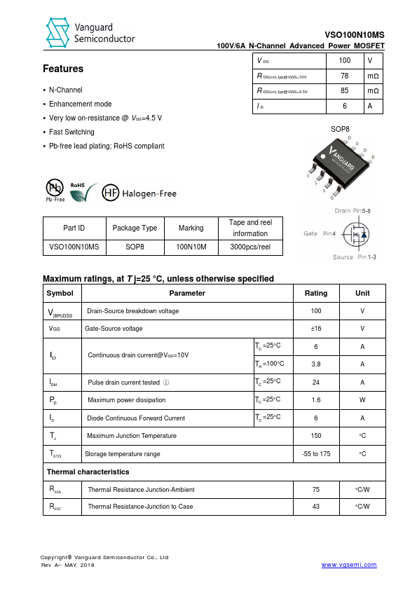 VSO100N10MS