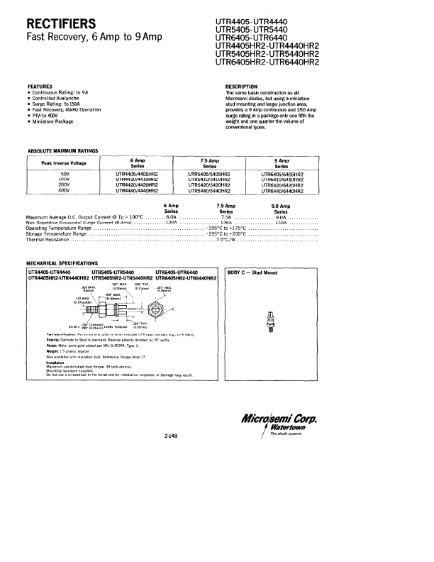 UTR6440HR2