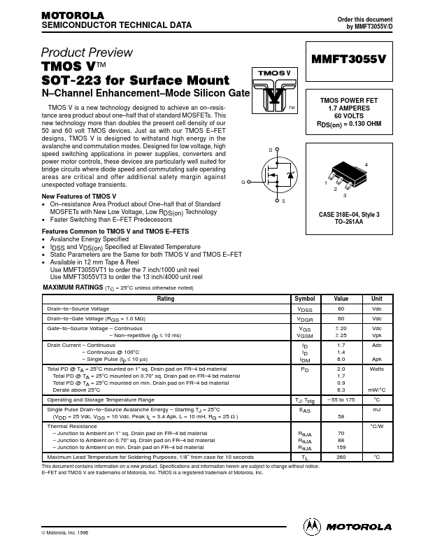 MMFT3055V