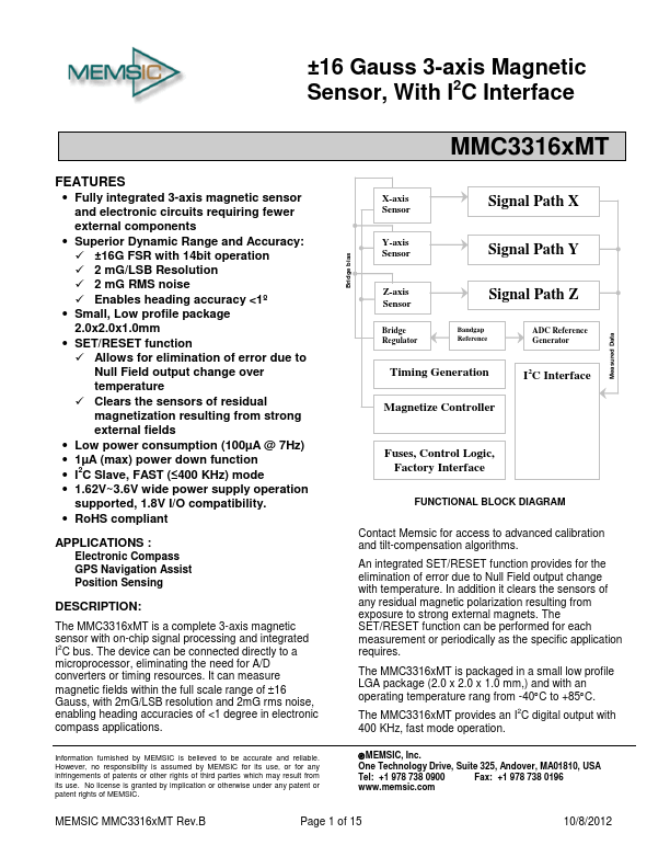 MMC33164MT