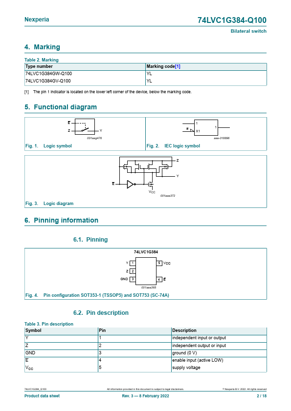 74LVC1G384-Q100