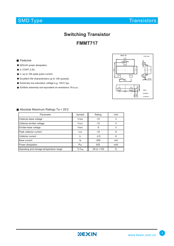 FMMT717