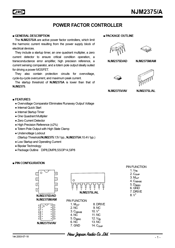 NJM2375M