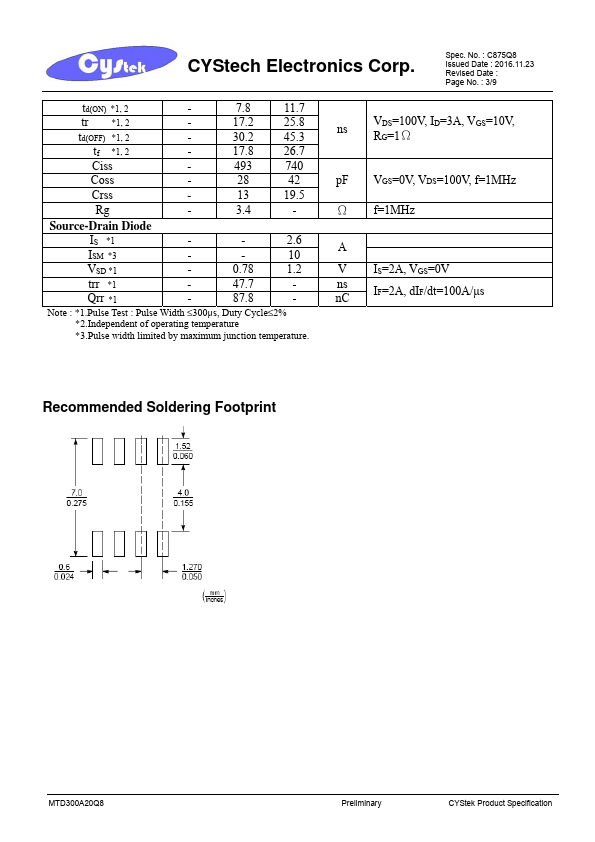 MTD300A20Q8