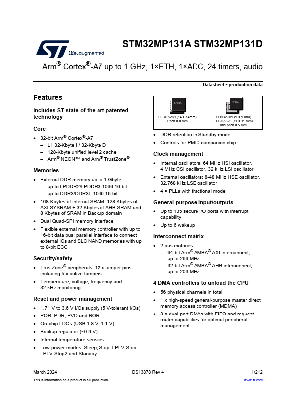 STM32MP131A