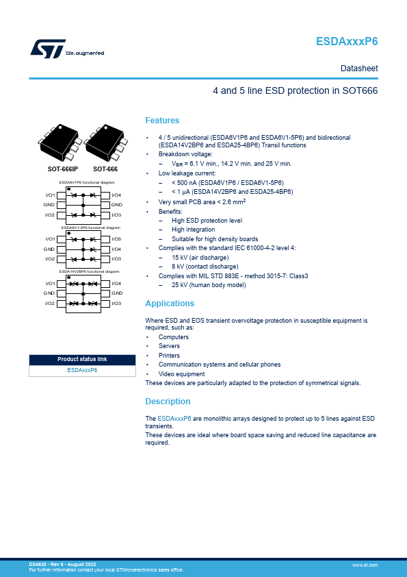 ESDA6V1-5P6