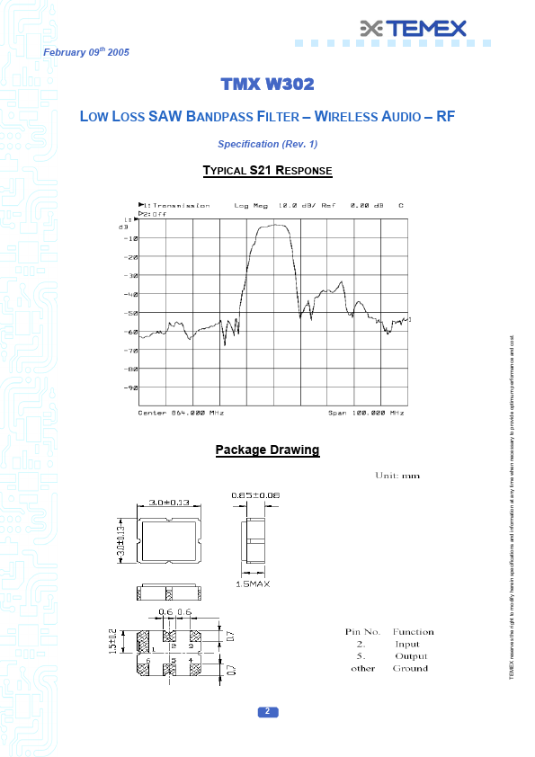 TMXW302