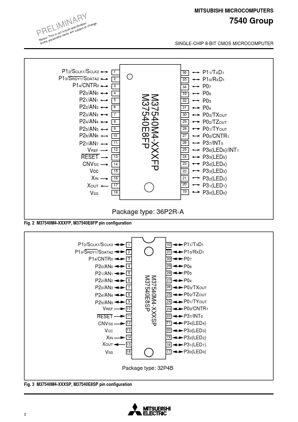 M37540M4-XXXFP