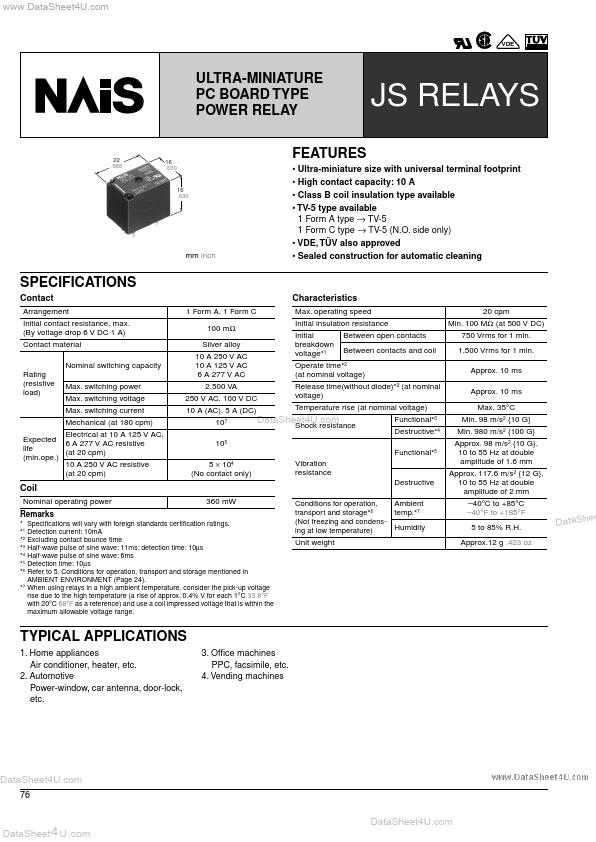 JS1AF-12V