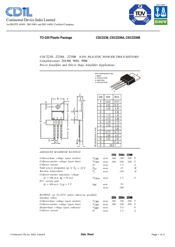 CSC2238B