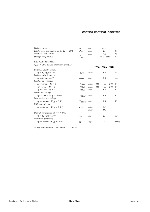 CSC2238B