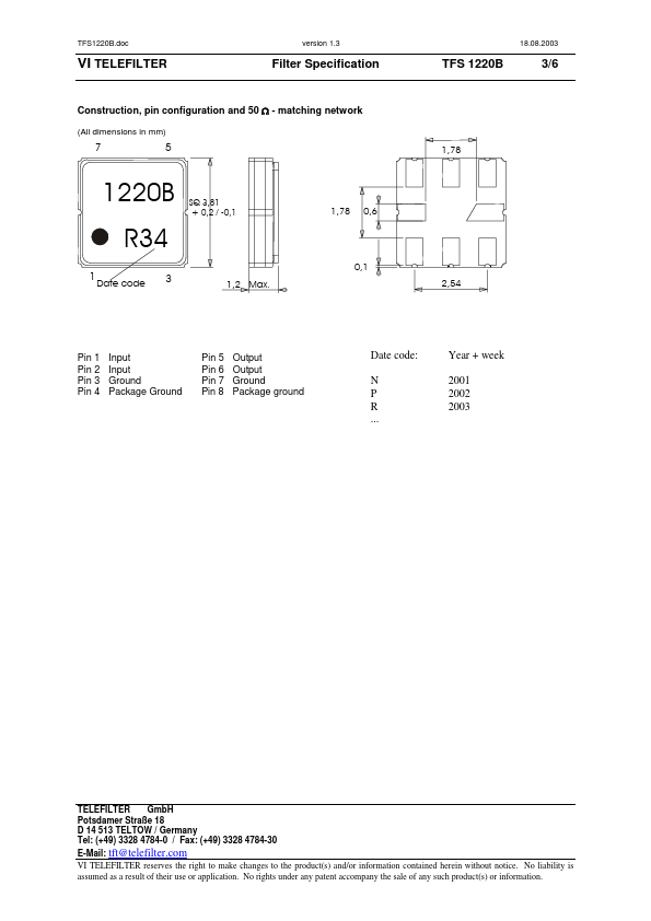 TFS1220B