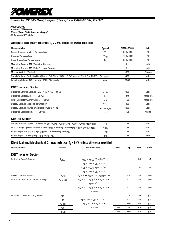 PM50CSD060