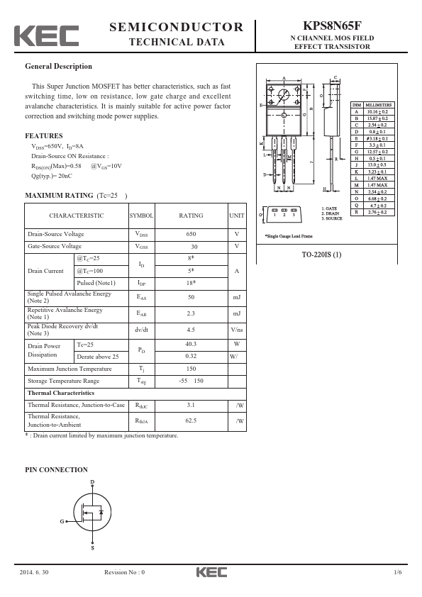 KPS8N65F