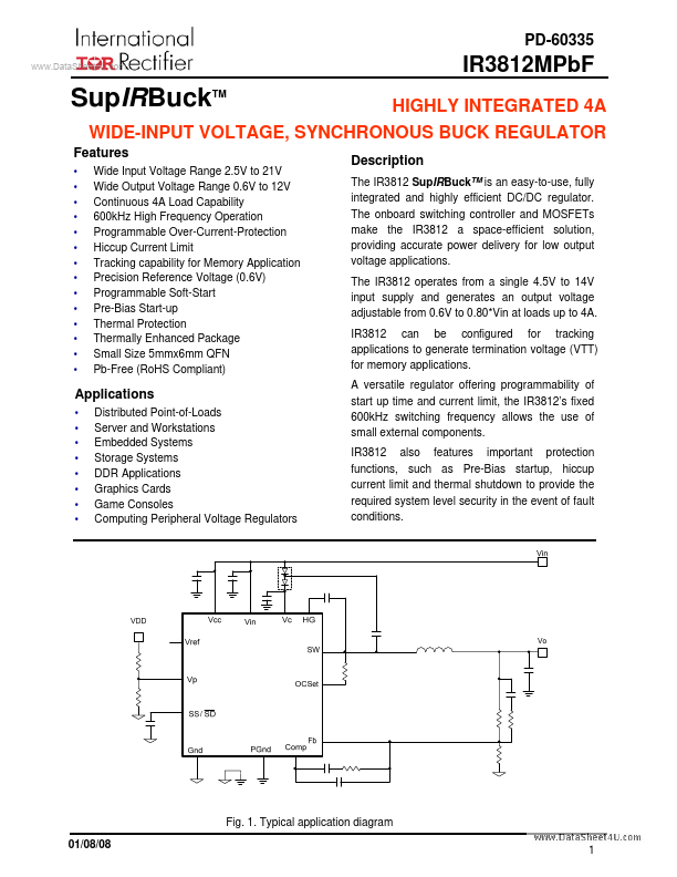 IR3812MPBF