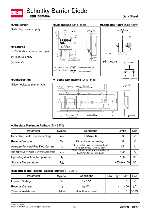 RBR15BM60A