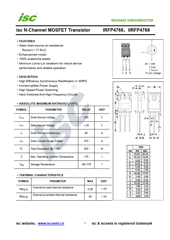 IRFP4768