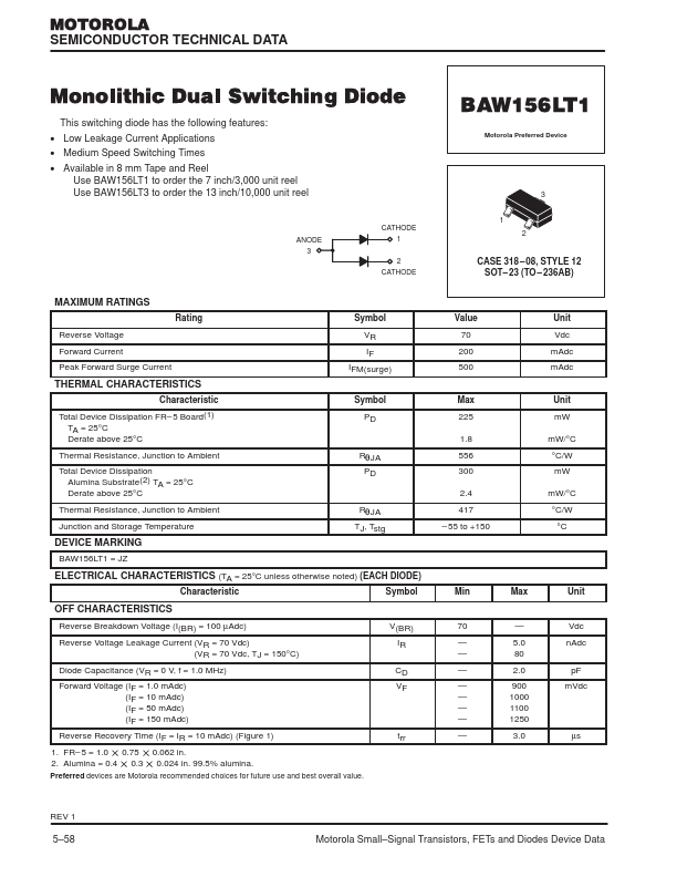 BAW156LT1