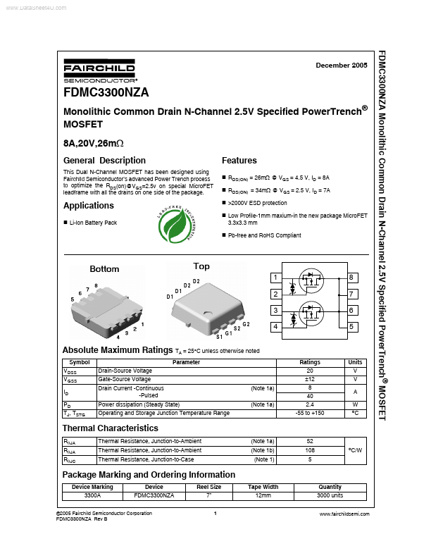 FDMC3300NZA