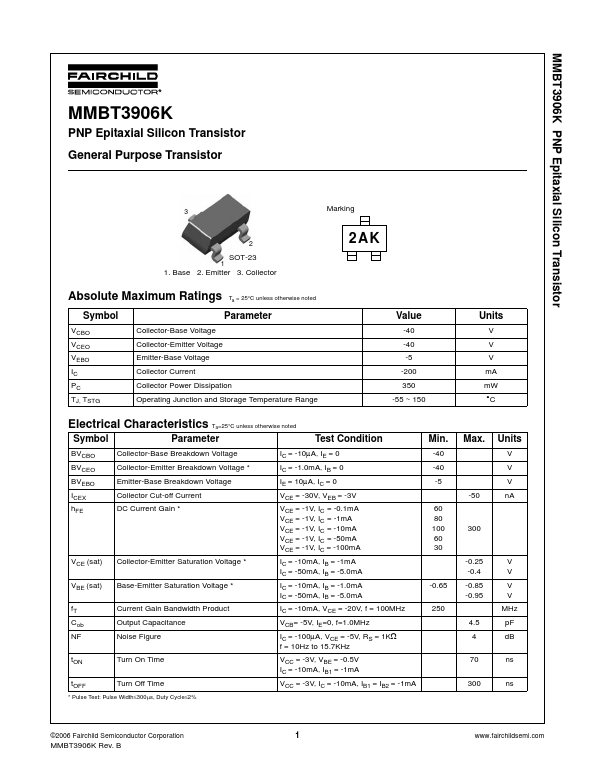 MMBT3906K