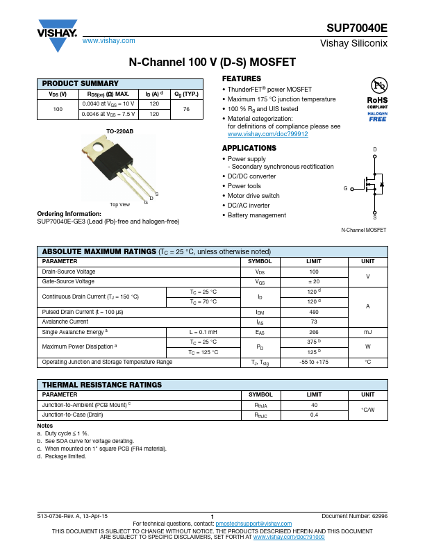 SUP70040E