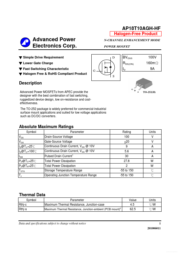 AP18T10AGH-HF