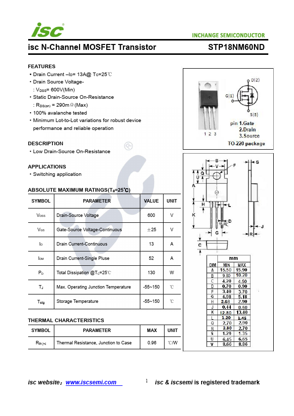 STP18NM60ND