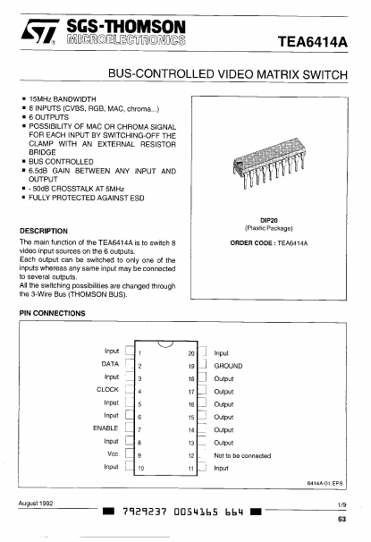 TEA6414A