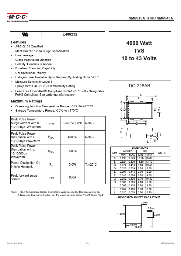 SM6S10A