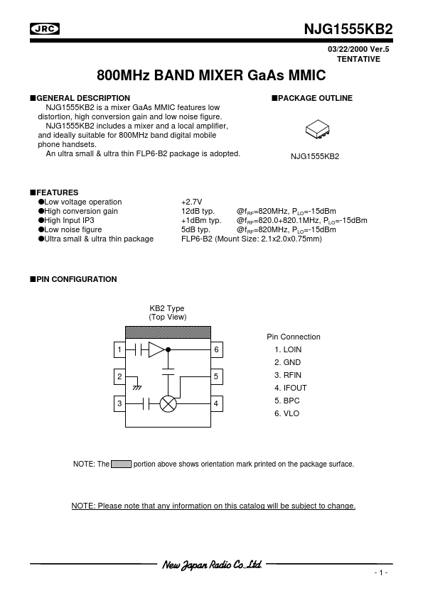 NJG1555KB2