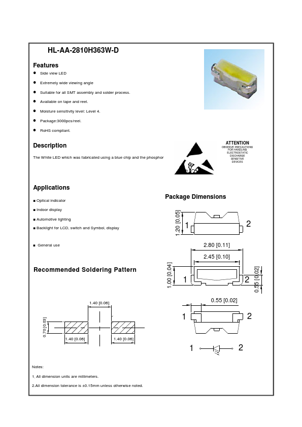 HL-AA-2810H363W-D