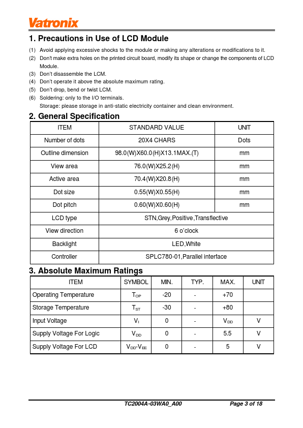 TC2004A-03WA0