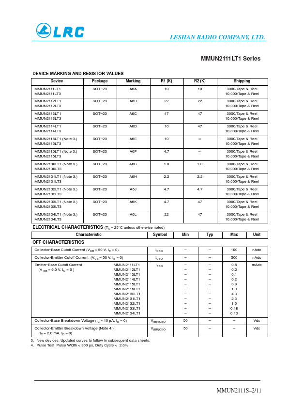 MMUN2111LT1