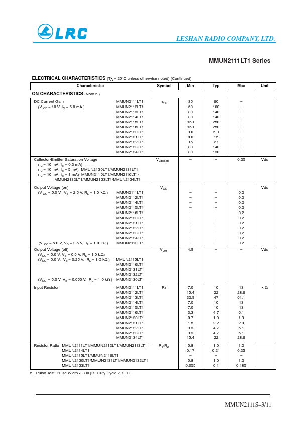 MMUN2111LT1