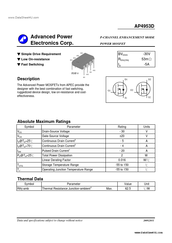 AP4953D