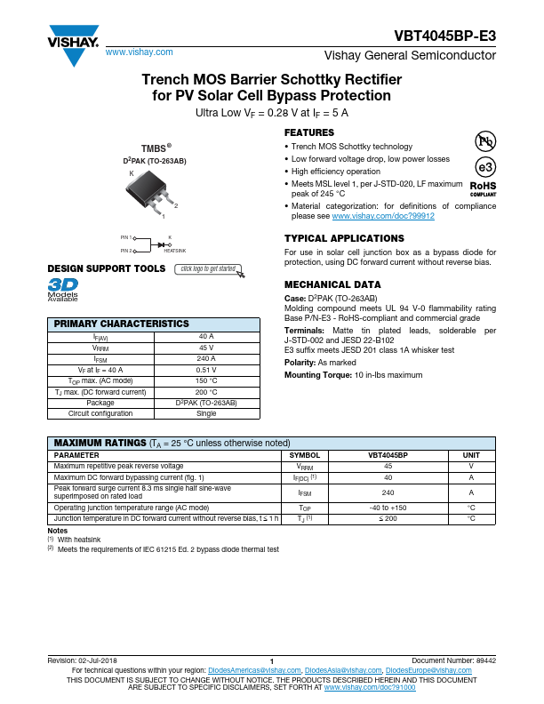 VBT4045BP-E3