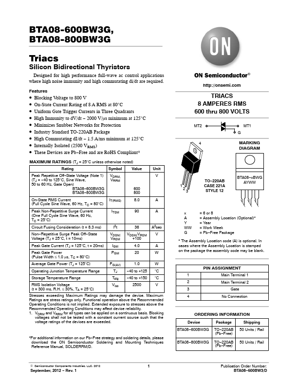 BTA08-600BW3G