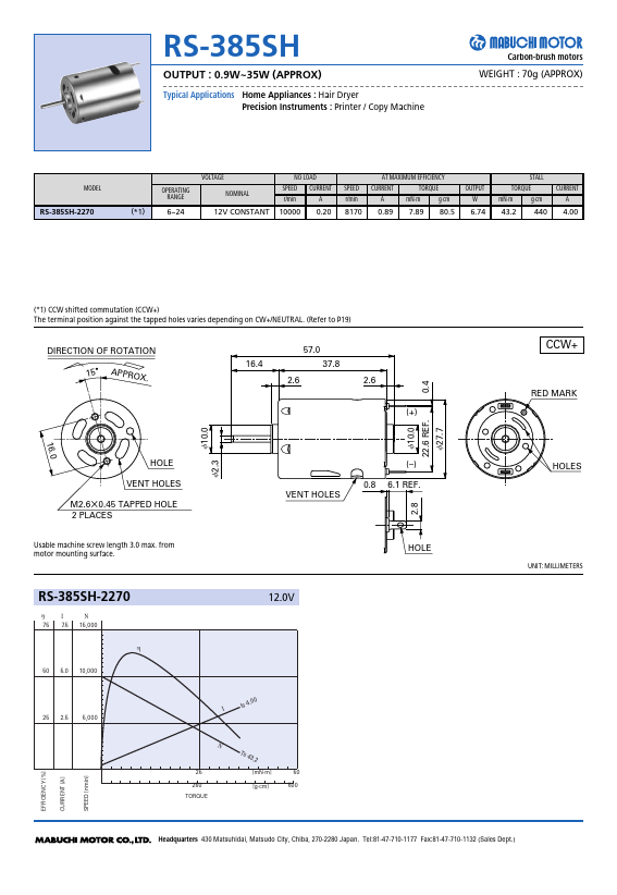 RS-385SH-2270